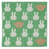 MIFFY & BORIS 3層紗布手帕 綠色